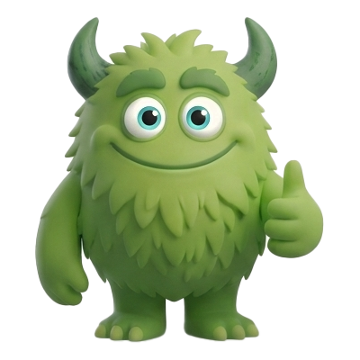 Summy the KiwiSums mascot giving a thumbs up